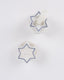 Magen David Candle Holders